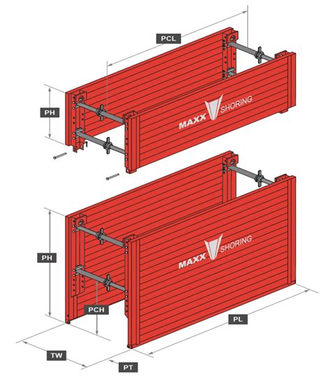 how to stack steel trench boxes|typical trench box sizes.